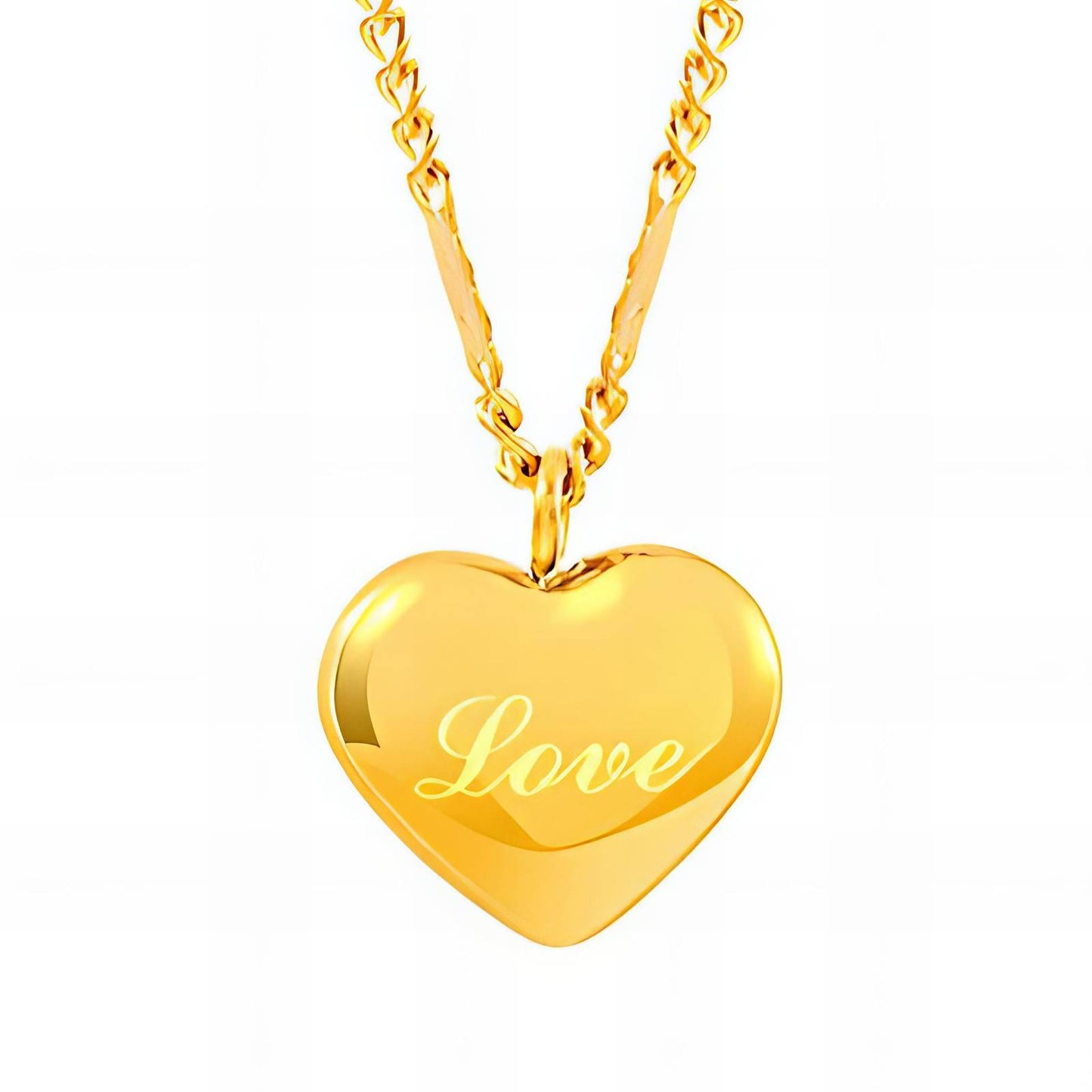 Golden Love Necklace