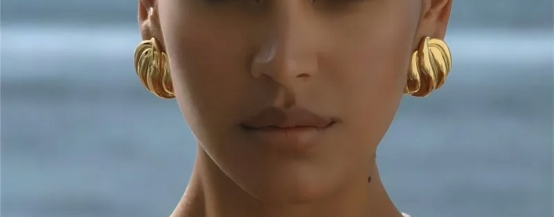 IG Style Waterproof Non Tarnish Ear Studs