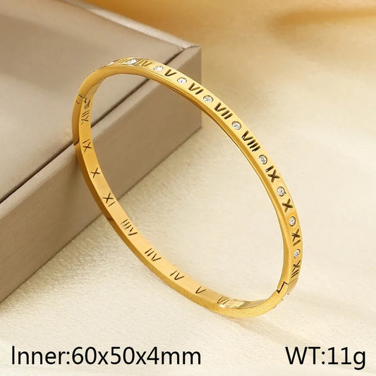Bangle with Roman Numeral